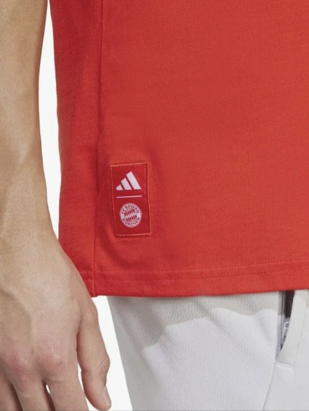 Adidas Red and White 3XL Tee - Picture 5 of 10